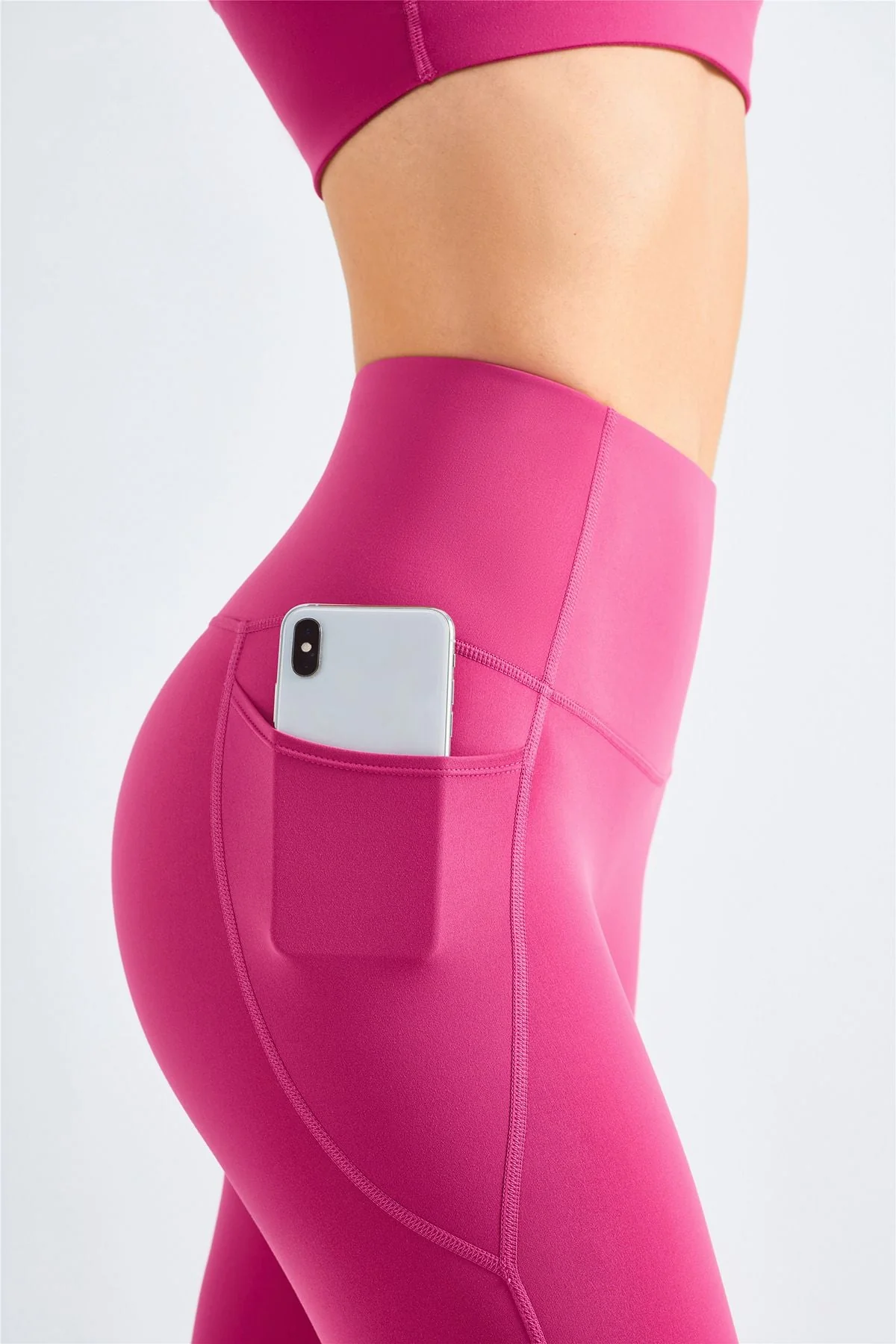 High-Rise Gym Leggings with Pockets - Artadvier