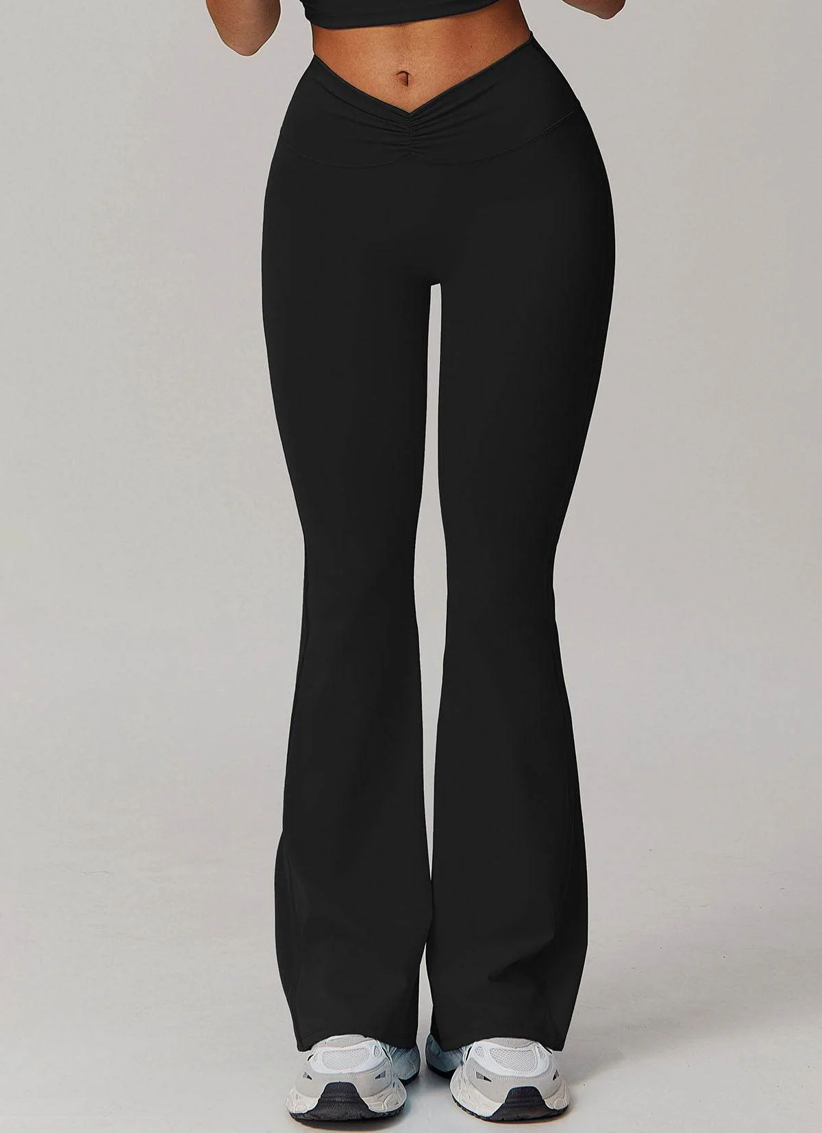High Waist Workout Flare Pant - Artadvier