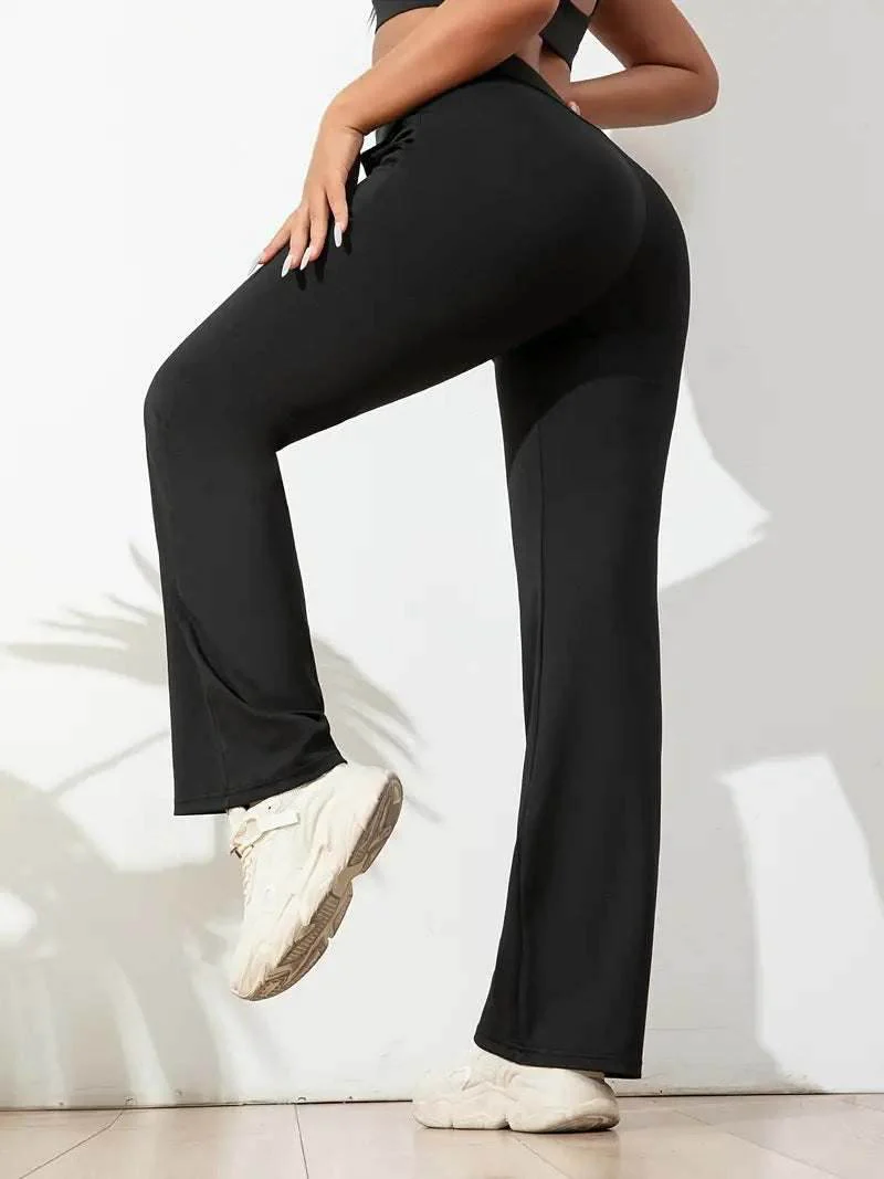 High Waist Wide Leg Pants - Artadvier