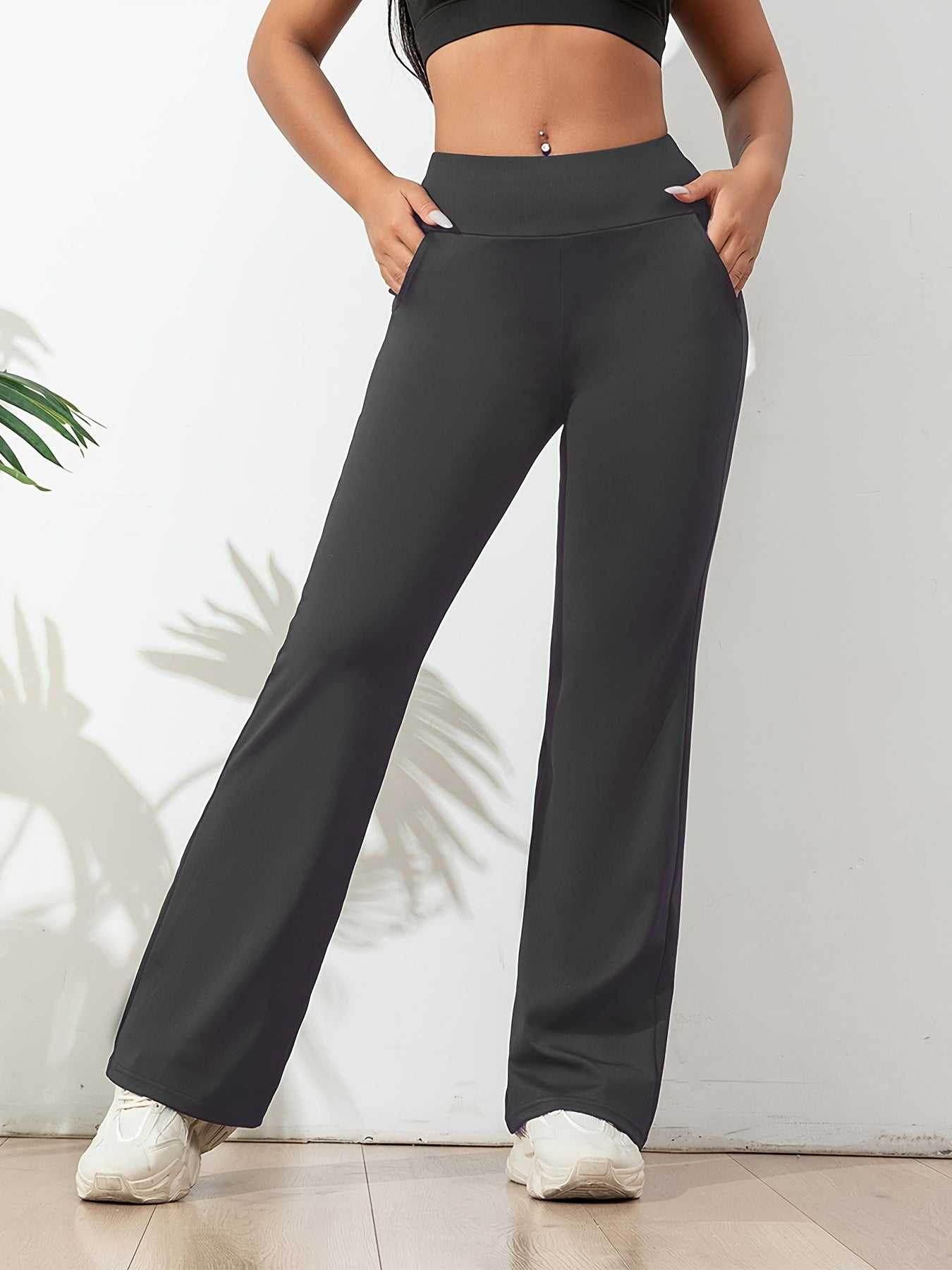High Waist Wide Leg Pants - Artadvier
